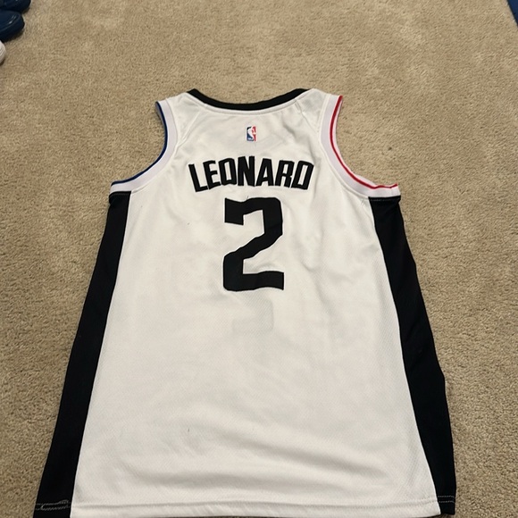 Stitched Los Angeles Clipper Kawhi Leonard Jersey Size 48 Large - Picture 2 of 4
